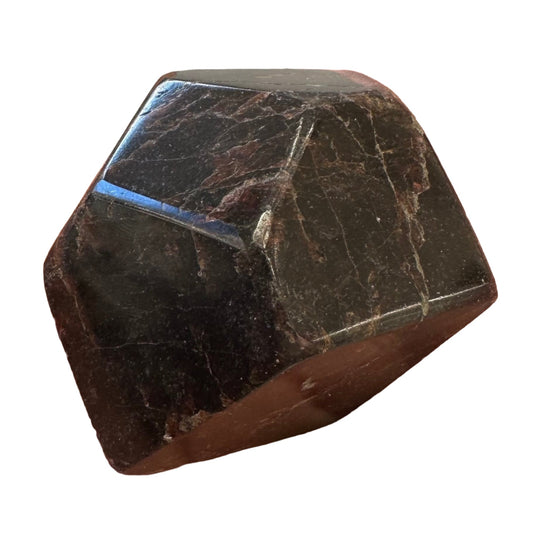 Garnet Polygon Healing Stone