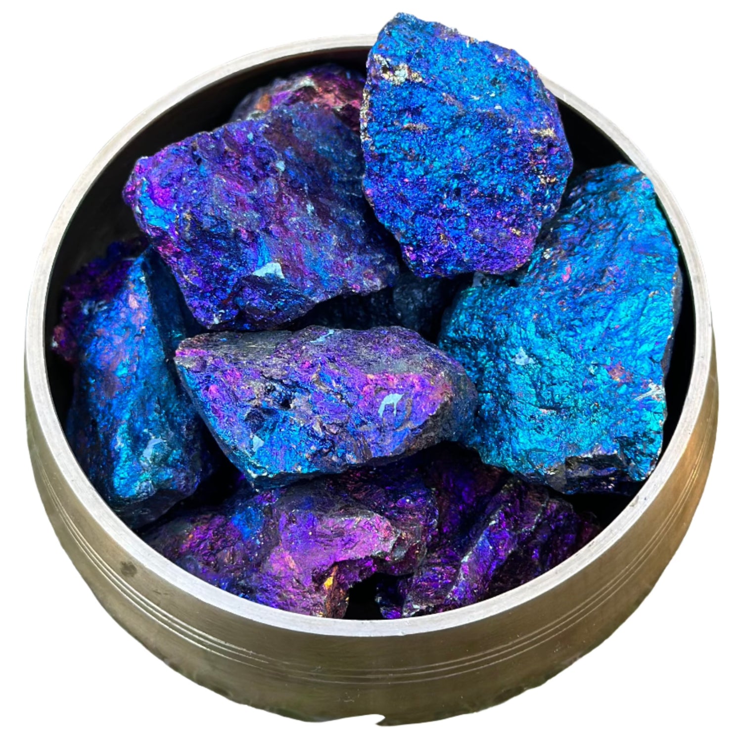 Chalcopyrite Peacock Ore Rough 