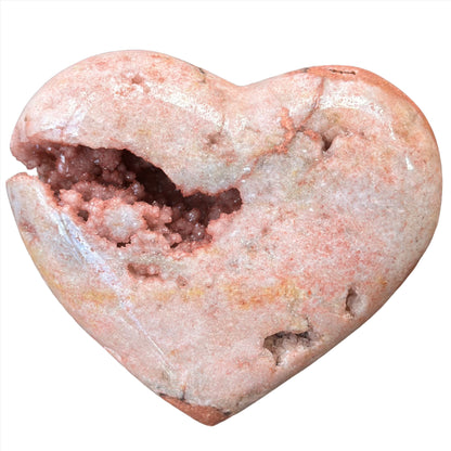 Pink Amethyst Heart 607g
