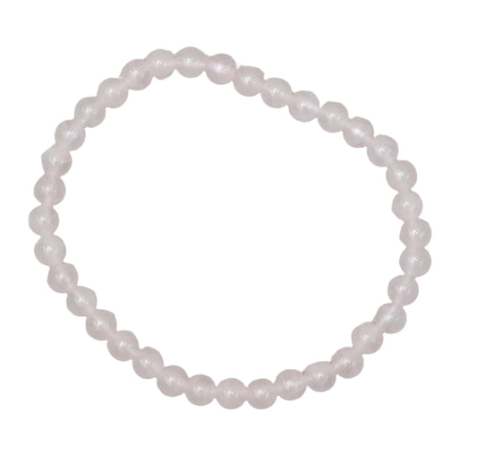 Rose Quartz Children Size Bracelet 4mm - Love, Healing & Inner Peace