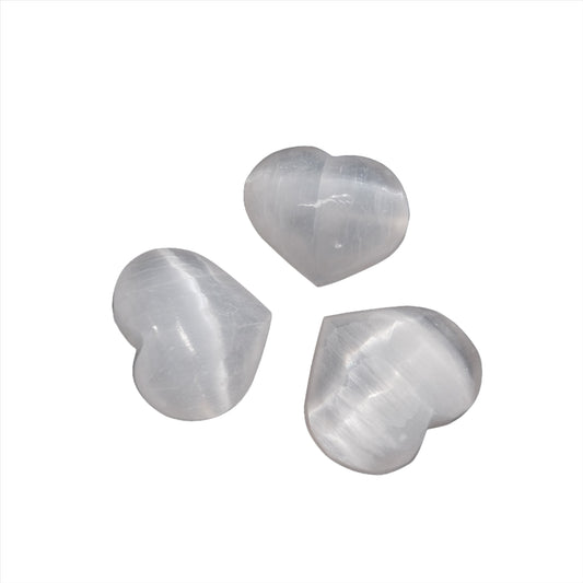 Selenite Heart 3CM 