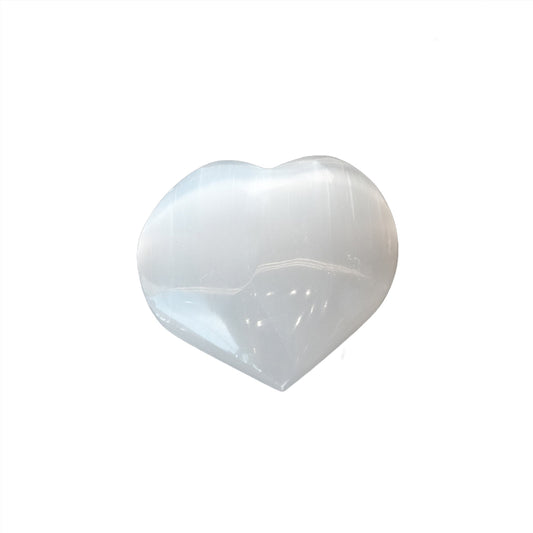 Selenite Heart 6CM 