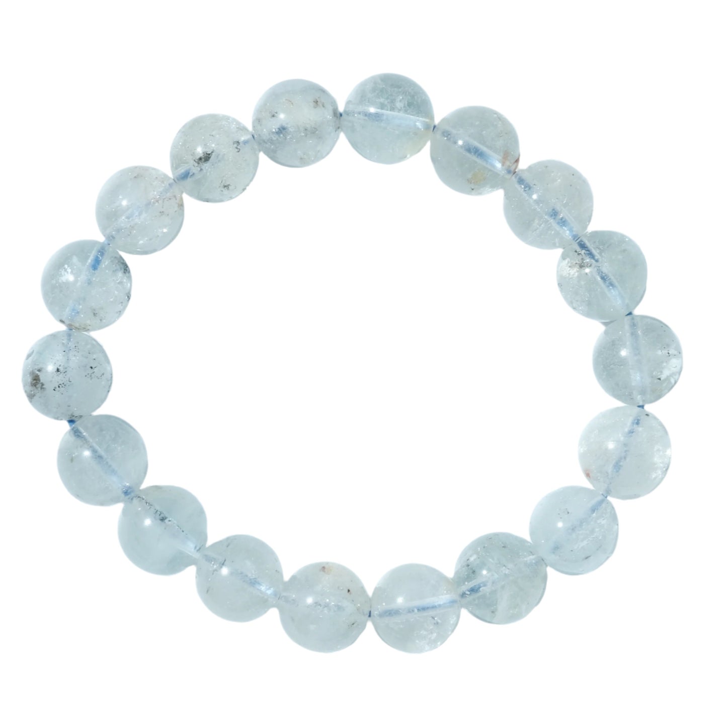 Elegant 11MM Topaz Bracelet for healing, promoting love, and enhancing relaxation.