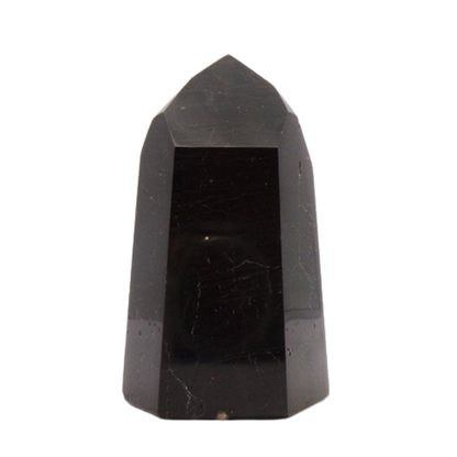 Black Tourmaline Polished Point Tower 