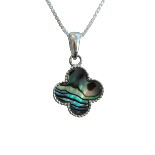 Abalone Sterling Silver Pendant - Emotional Healing & Gentle Inner Strength