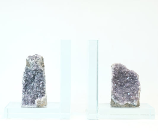 Amethyst Bookend - Spiritual Insight, Inner Calm & Deep Healing