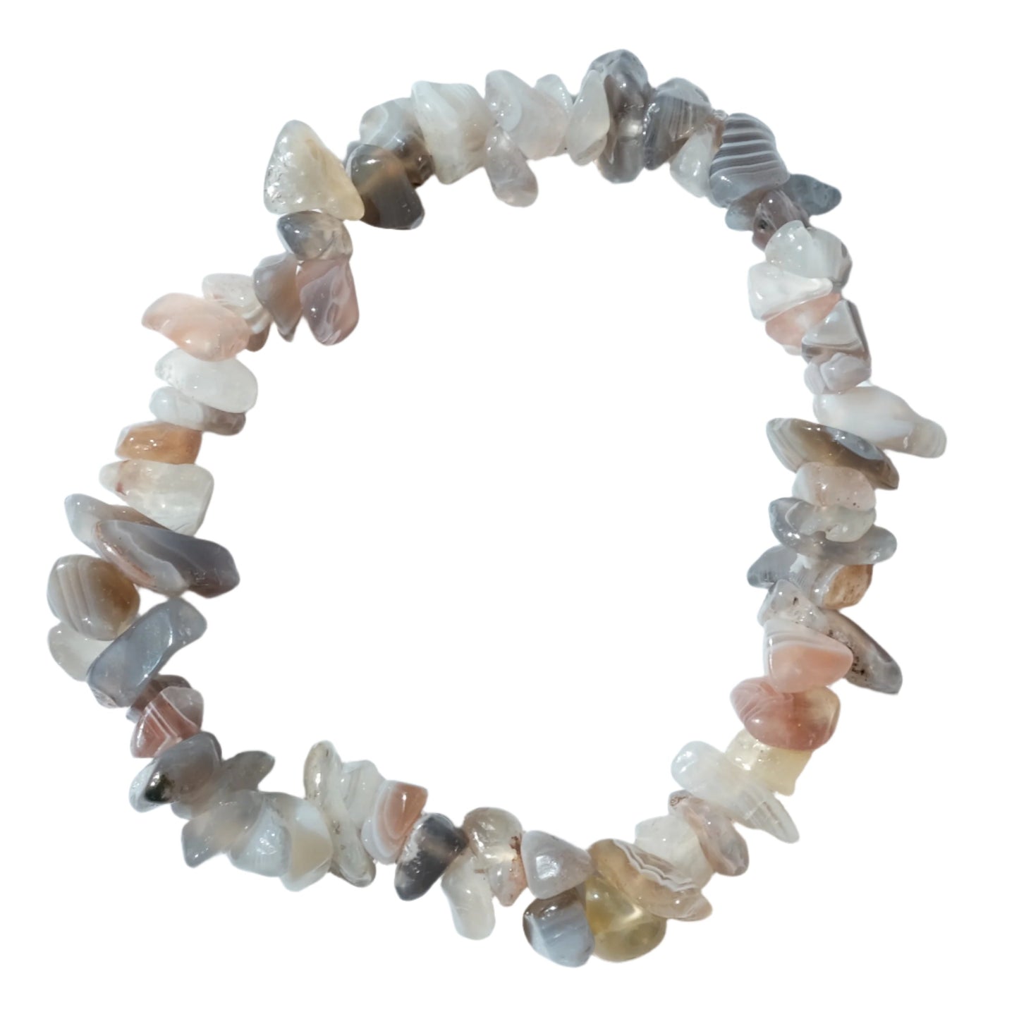 Botswana Agate Chip Bracelet