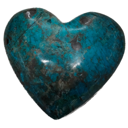 Chrysocolla Heart 196g