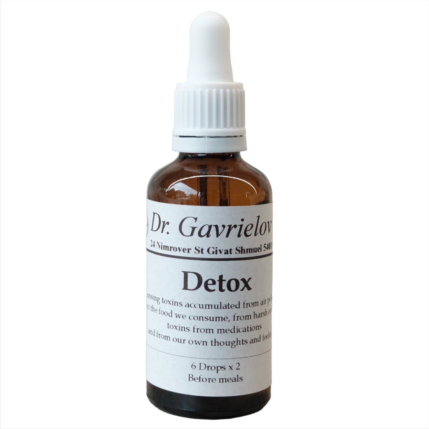 Detox Protection Healing Essence by Dr Gila Gavrielov 50ml