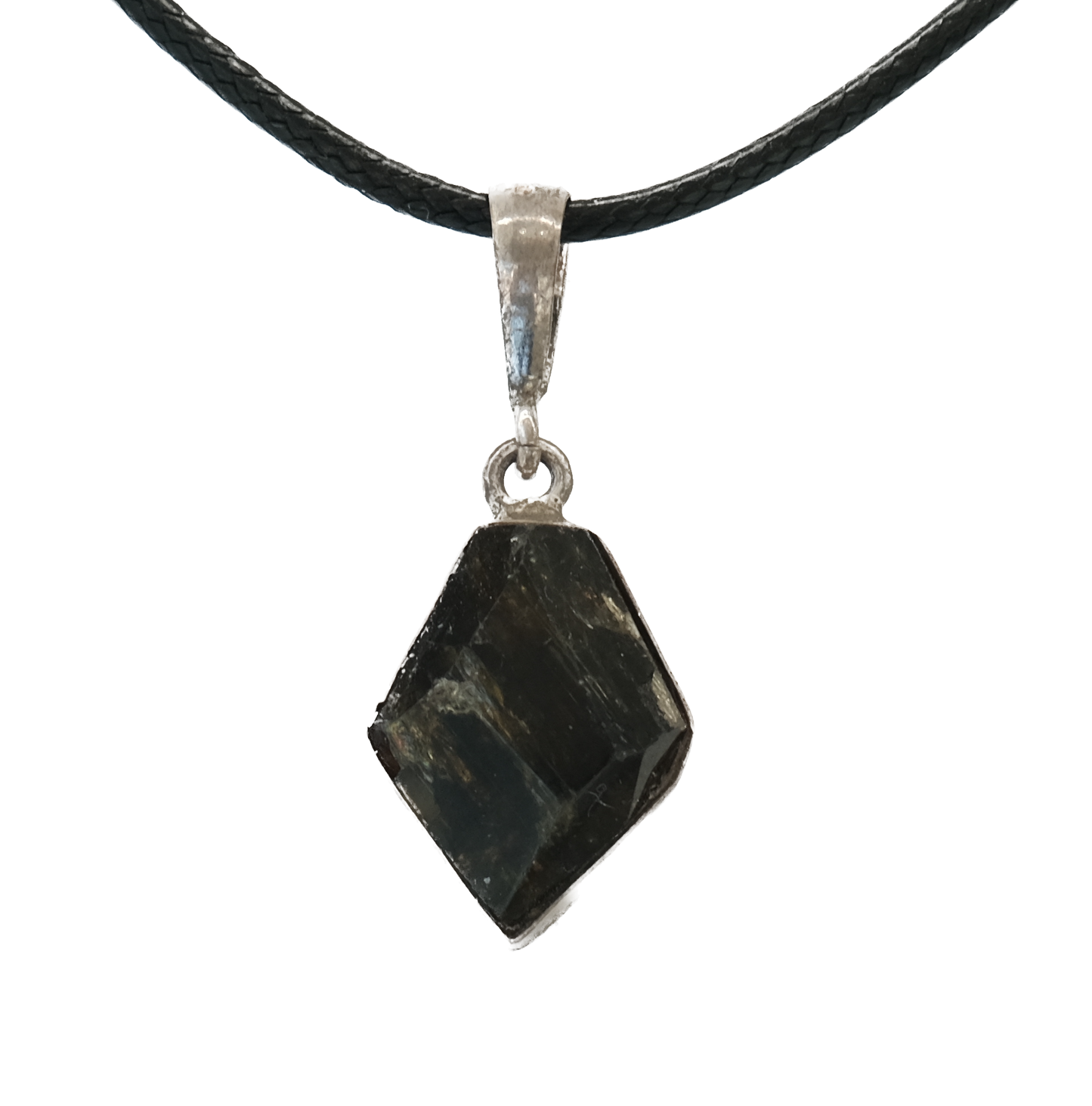 Diopside Silver Pendant Necklace