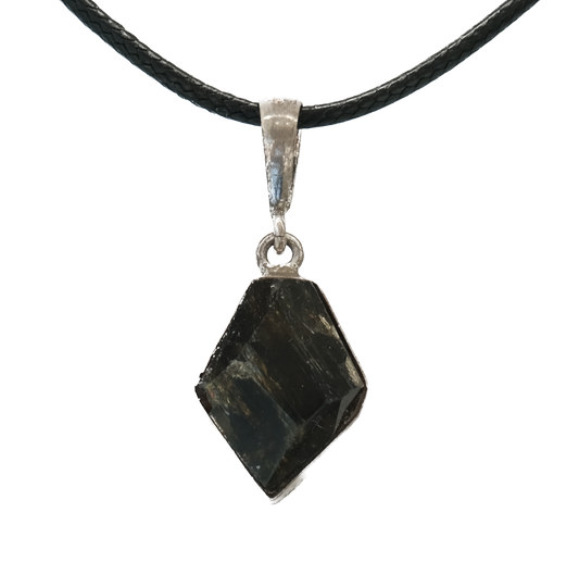 Diopside Silver Pendant Necklace