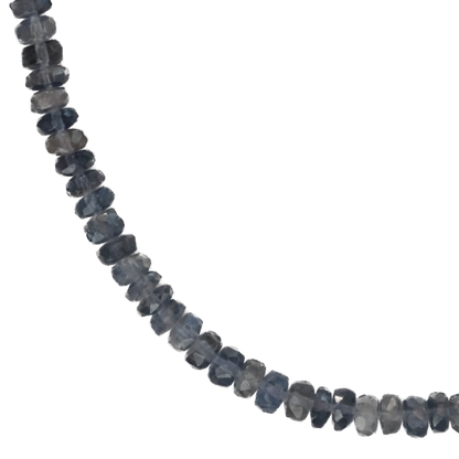 Iolite Faceted Necklace - Vision, Freedom & Inner Strength