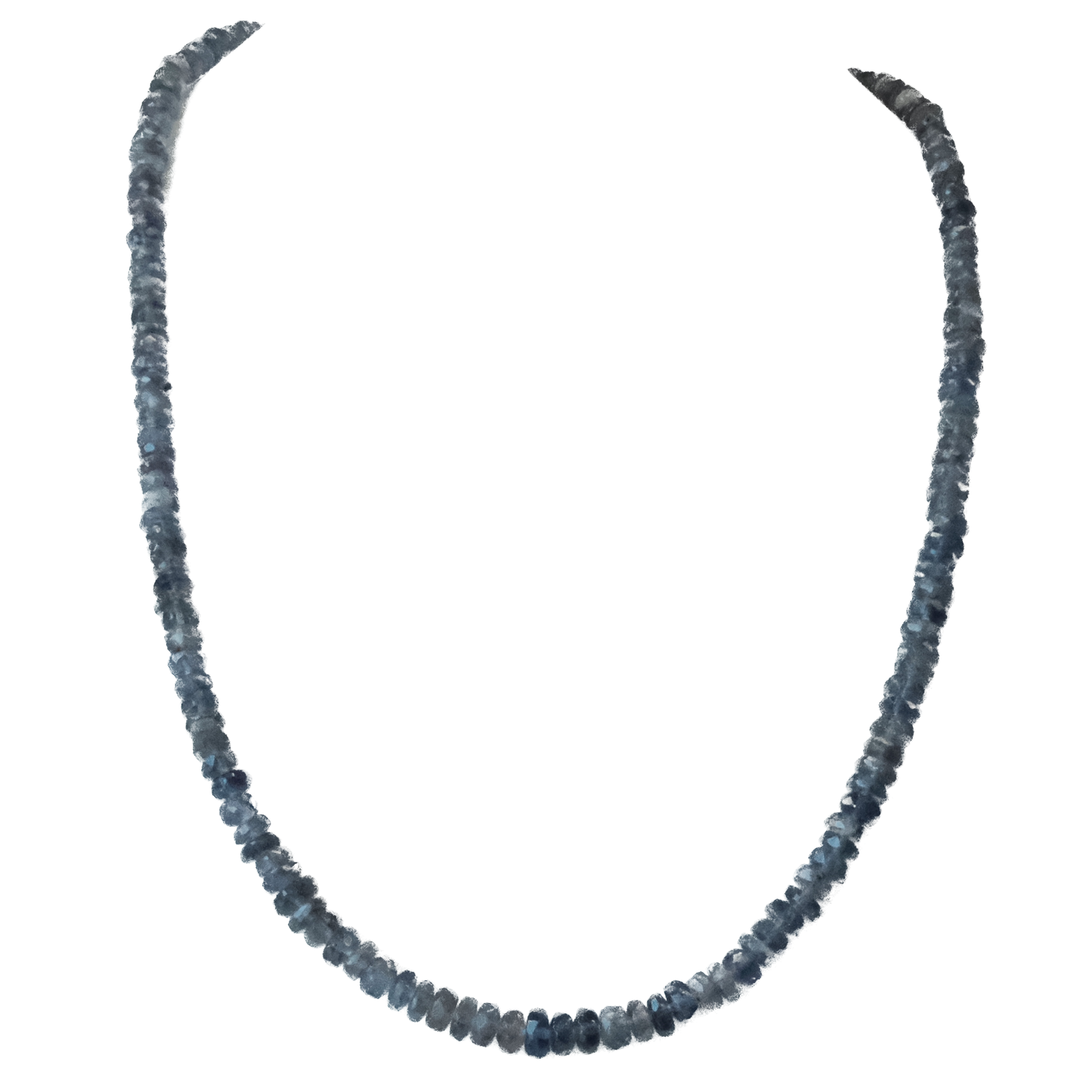 Iolite Faceted Necklace - Vision, Freedom & Inner Strength