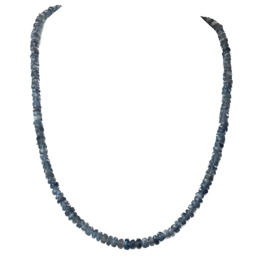 Iolite Faceted Necklace - Vision, Freedom & Inner Strength