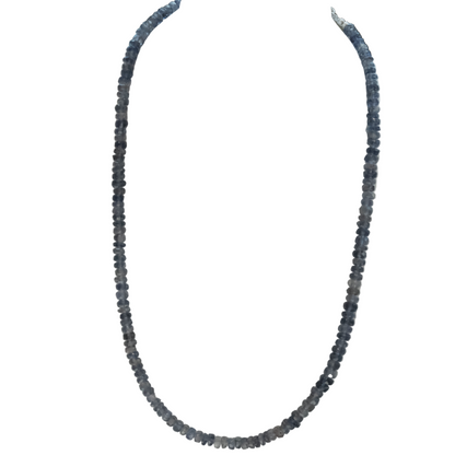 Iolite Faceted Necklace - Vision, Freedom & Inner Strength