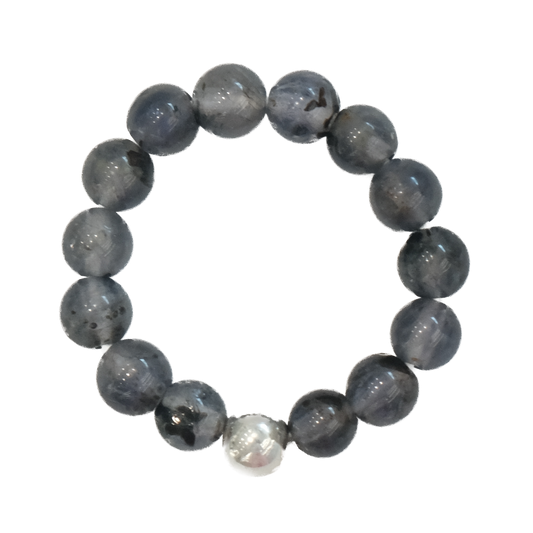 Iolite Stretch Ring - Vision, Freedom & Inner Strength