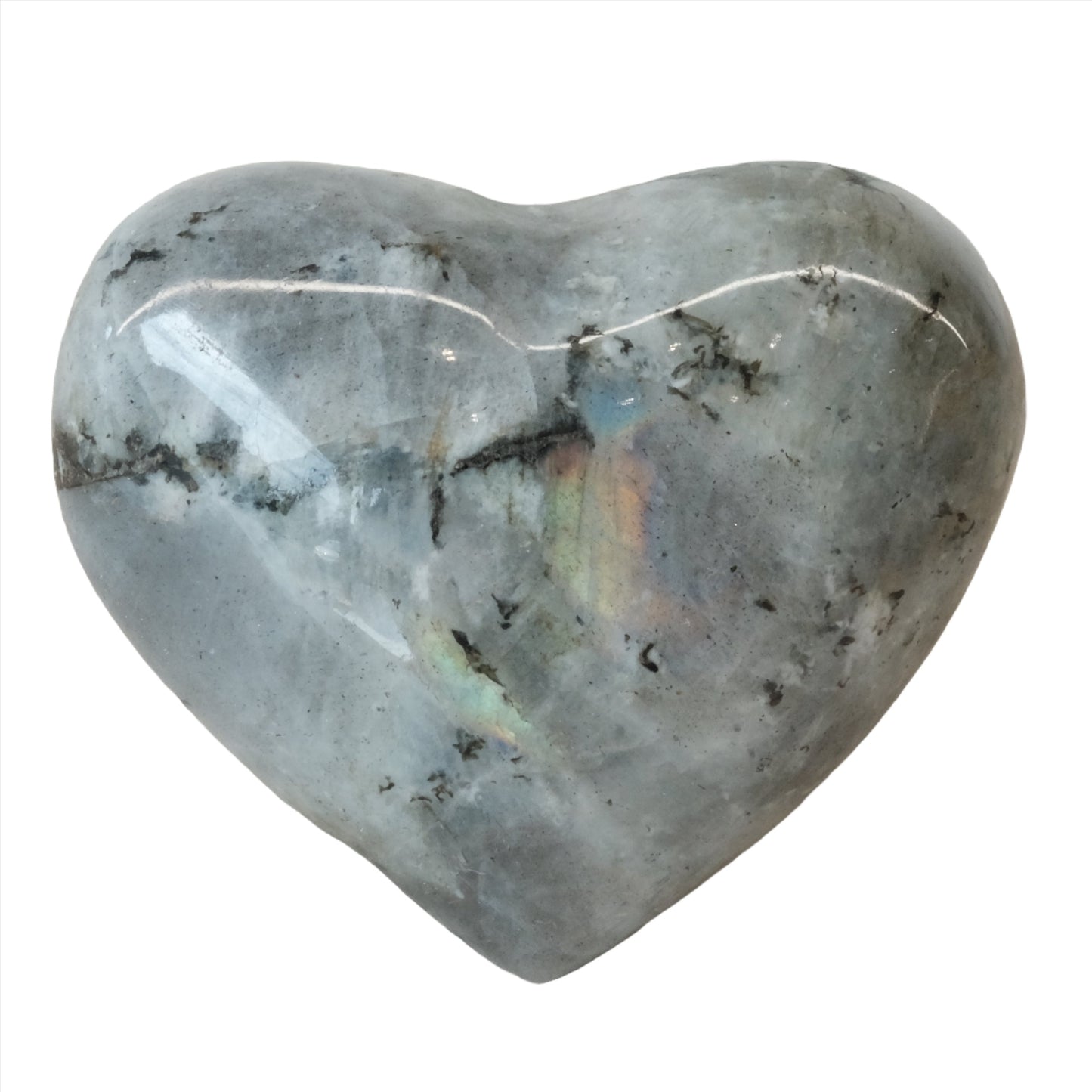 Sunset Labradorite Heart 129g 