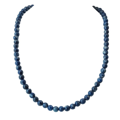 Lapis Lazuli Beaded Necklace - Wisdom, Truth & Protection
