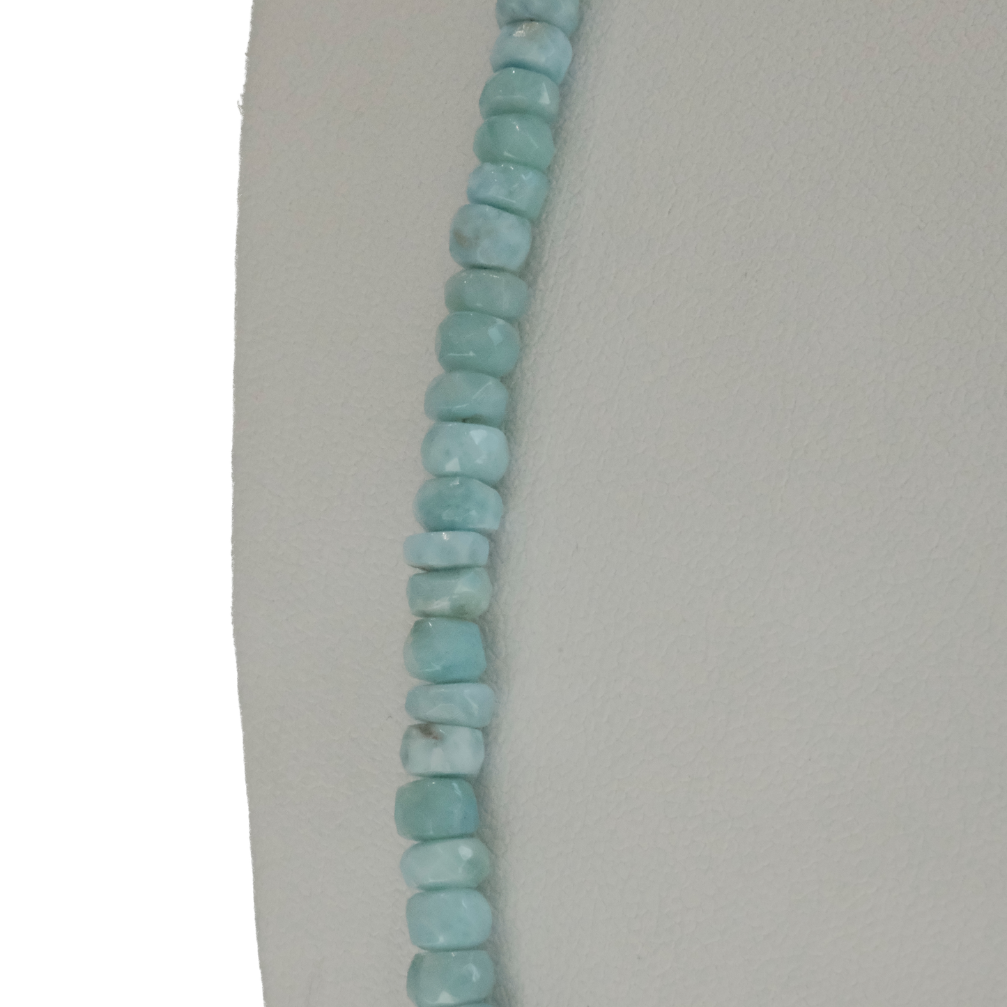 Larimar Faceted Bead Necklace - Serenity, Truth & Feminine Balance
