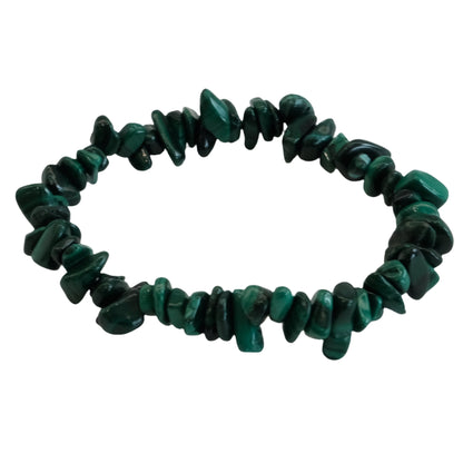 Malachite Chip Bracelet