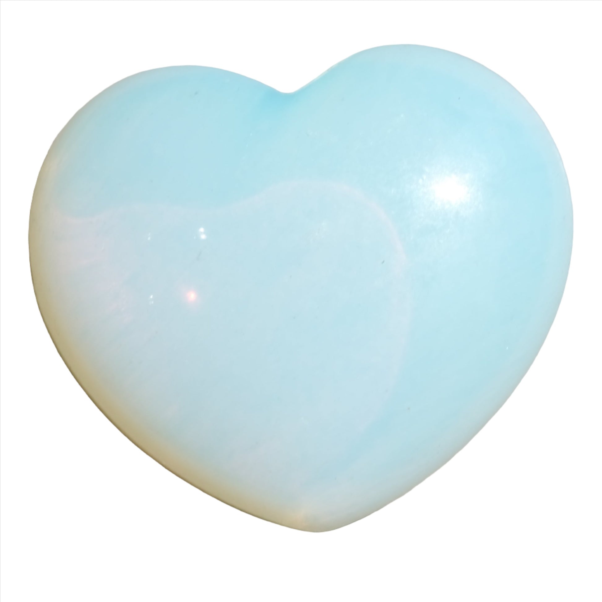 Opalite Puffed Heart 