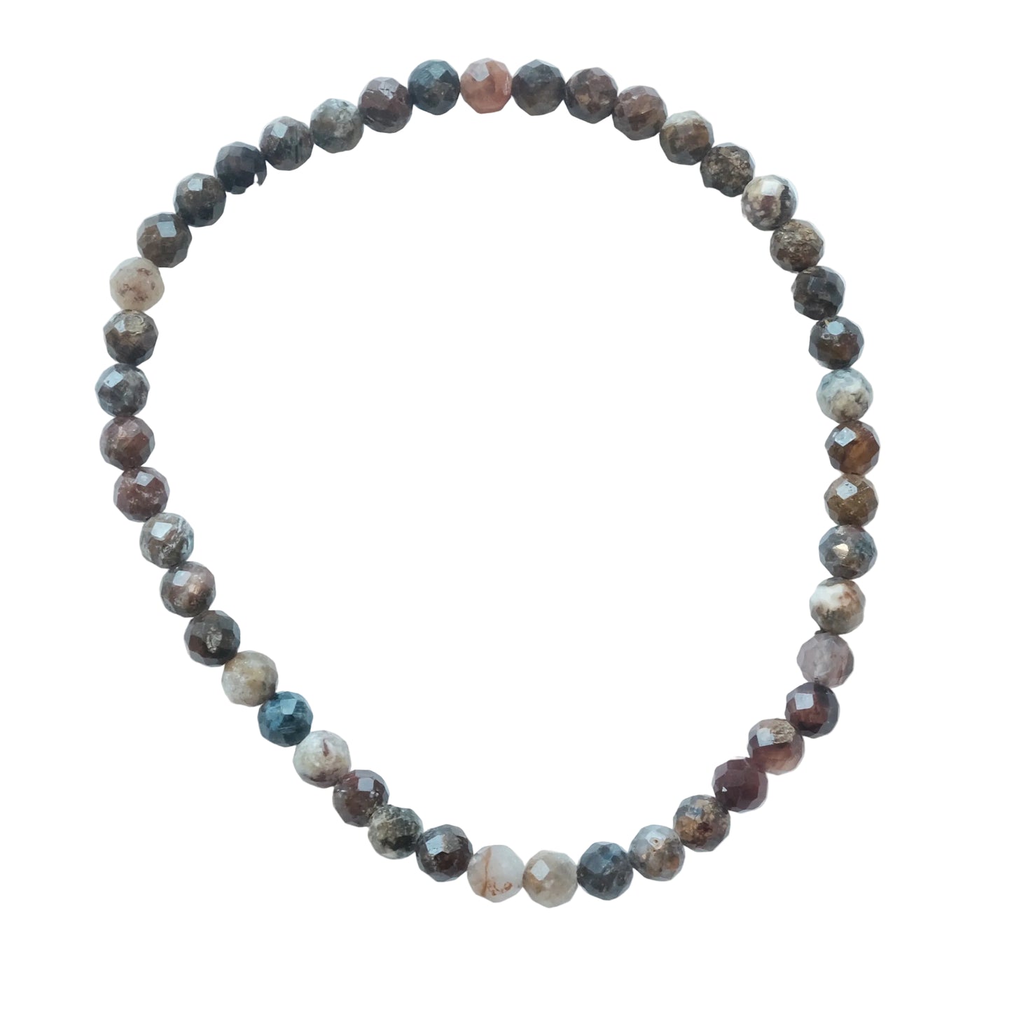 Pietersite Faceted Bracelet 4MM