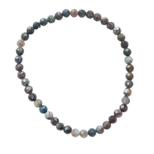 Pietersite Faceted Bracelet 4MM