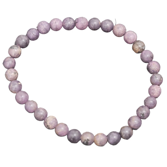 Purpurite Bracelet 4MM - Intuition, Clarity & Transformation
