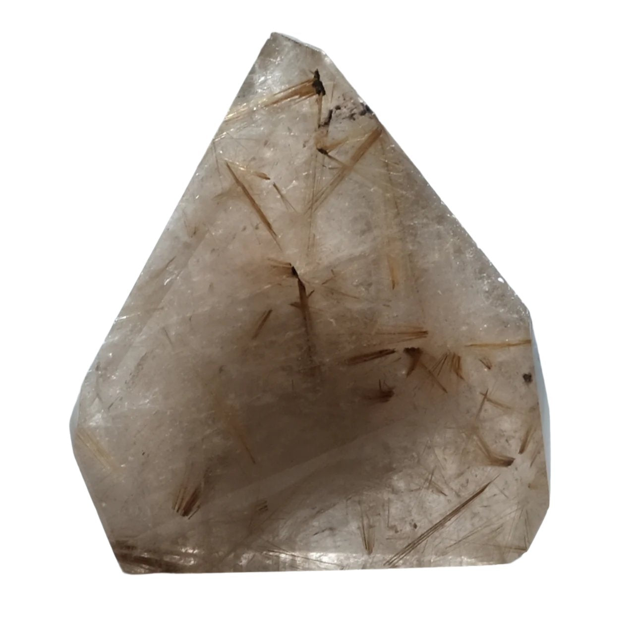 rutilated quartz free form