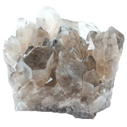 Rutilated Quartz Cluster 869g for spiritual cleansing and aura energizing.