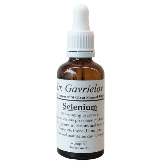 Selenium Healing Essence by Dr Gila Gavrielov 50ml