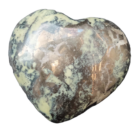 Serpentine Heart 101g - Cleansing, Balance & Protection