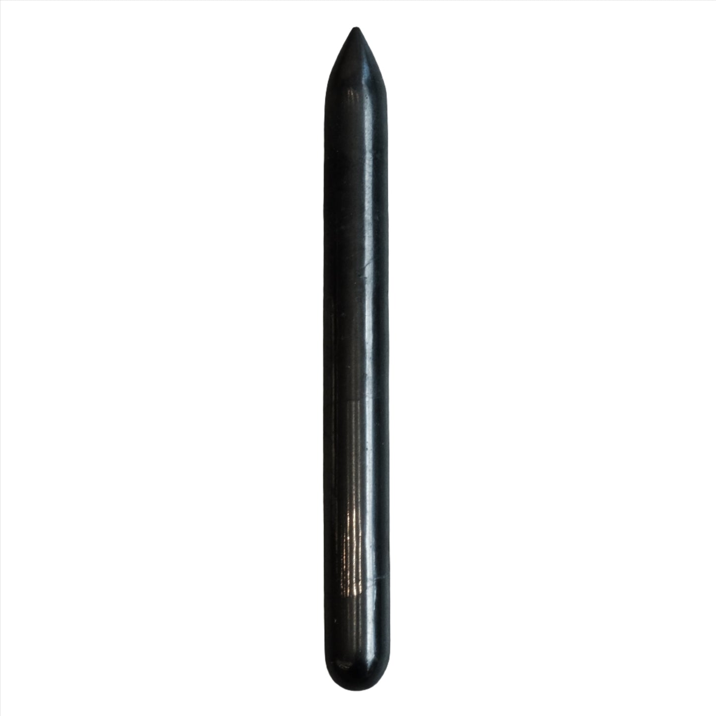 Shungite Smooth and Thin Massager for Reflexology  4.5″