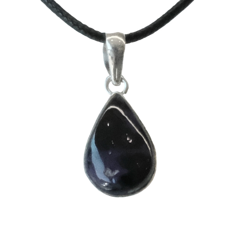 Sugilite Sterling Silver Pendant Necklace - Love & Spiritual Protection