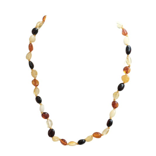 Amber Tri Color Children’s Necklace