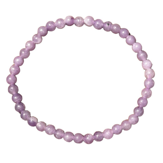 Lepidolite Bracelet 4 mm 