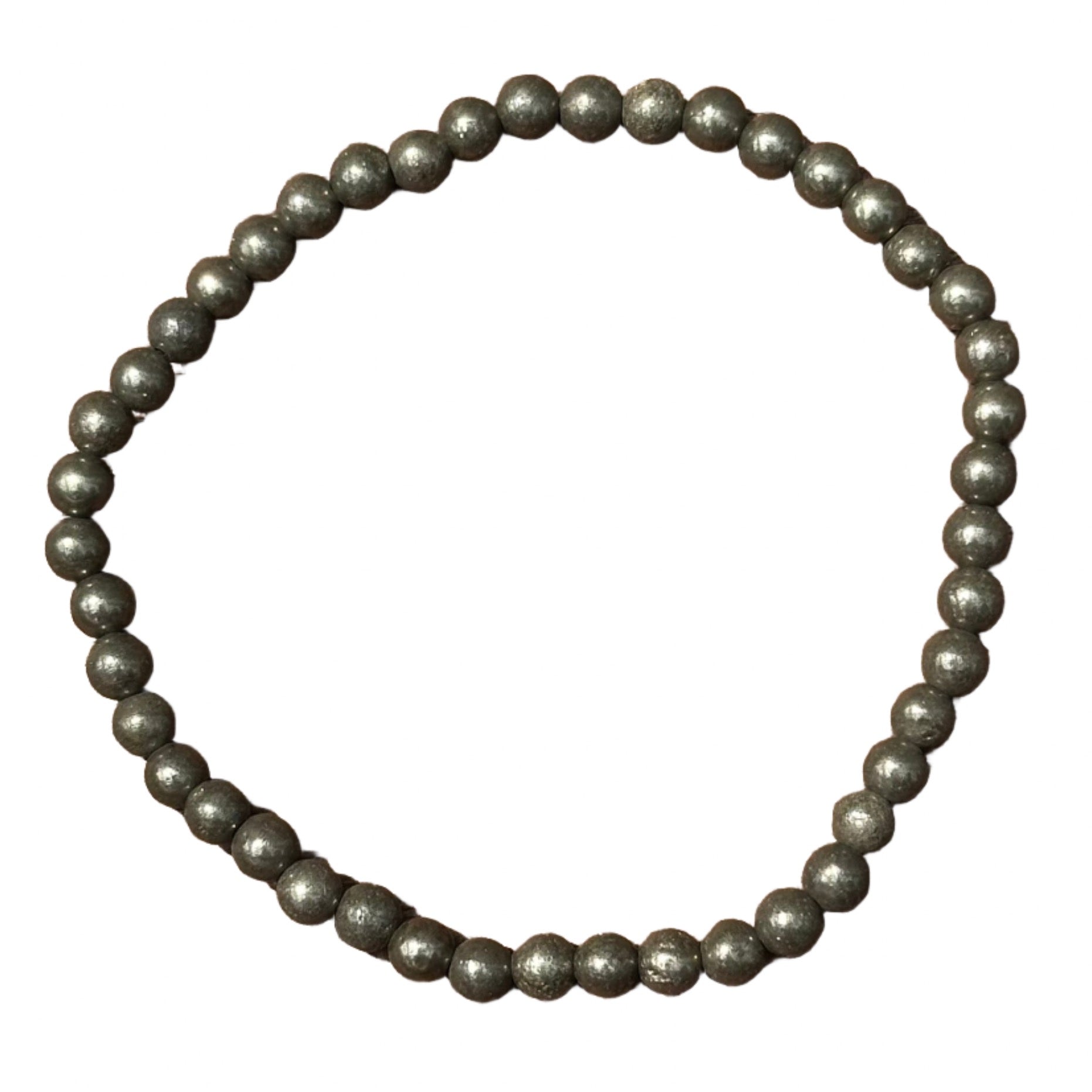 Pyrite Bracelet 4mm 
