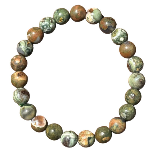 Rhyolite Bracelet 8mm 