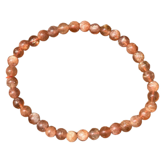 Sunstone Bracelet 3-4mm 